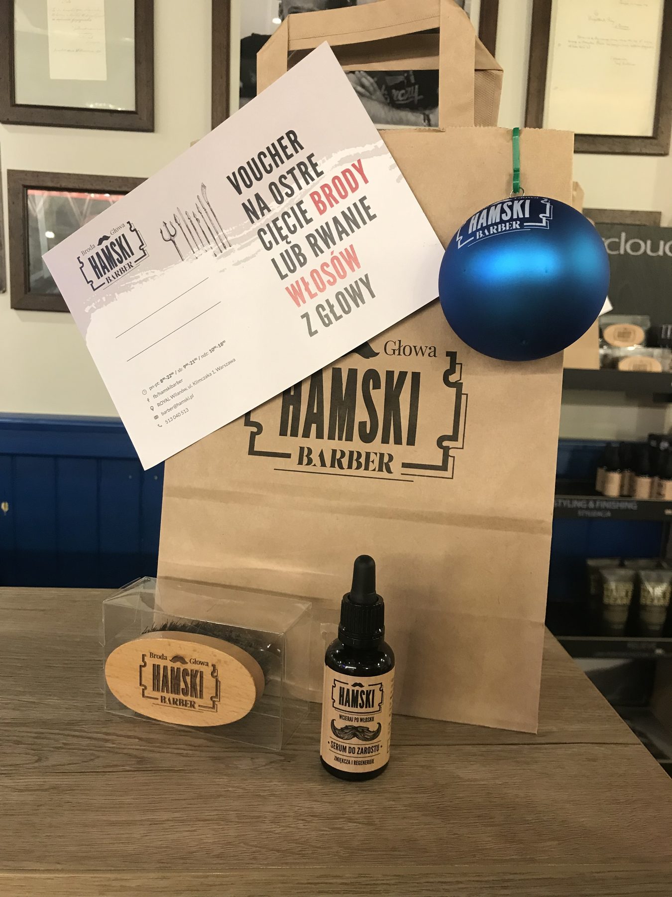 Produkty pielęgnacyjne Hamski Barber